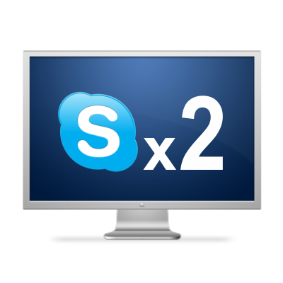 Как запустить два клиента Skype на одном компьютере 43